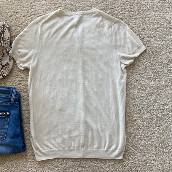 J. Crew Short Sleeve Embellished Cardigan Sweater - Picture 5 of 5